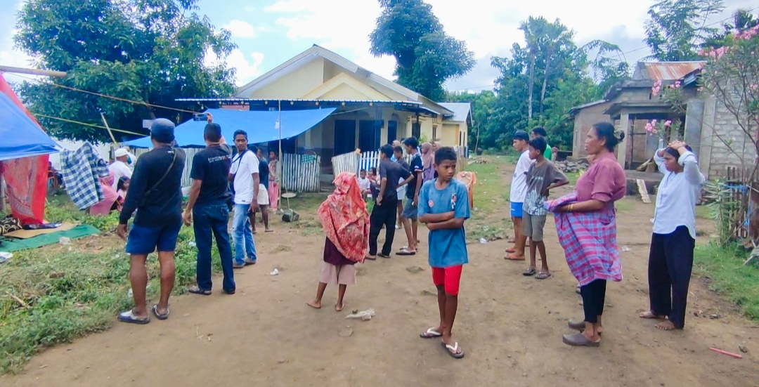 Gempa Susulan Kembali Guncang Adonara, Warga Terong Panik Menangis Histeris